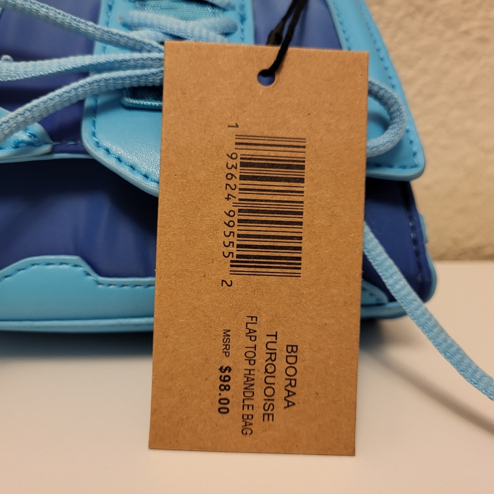 NWT Steve Madden Blue Mini Bag - Picture 6 of 6